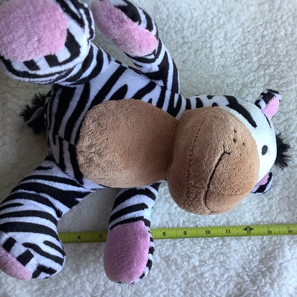 Babies R Us 10 inch Zebra Adorable Plush Stuffed Animal Toy - Picture 8 of 8